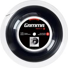 Black Tennis Strings Gamma Moto String Reel 100m black