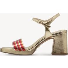 Damen - Golden Sandaletten Tamaris dam 1-28368-42 sandal med klack, Gold Comb