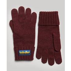 Red - Women Gloves & Mittens Superdry Women's Wool Blend Gloves Radar - Rouge