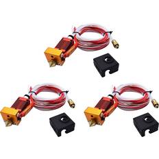 1.75mm 3D-Printers Tlily 3X 3D Full Metal J-Head CR10 Hotend Extruder Kit Hot End Kit for CR10 10S Bowden Extruder 24V 40W