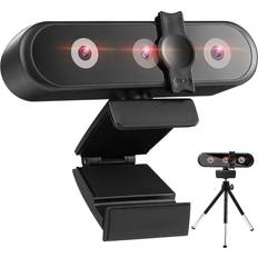 Webcams HCSC 1080p Network Widescreen Webcam High Definition Built-in Microphone Free Drive