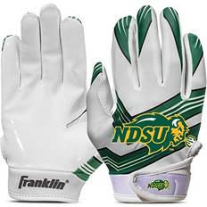 American Football Franklin Sports Dakota Bison Youth College Football Receiver Gloves Receiver Gloves for Kids NCAA Team Logos and Silicone Palm Youth S/XS Pair