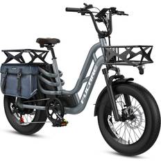 Full E-City Bikes Fucare Libra 1200W Peak Electric Bike - Graphite Gray