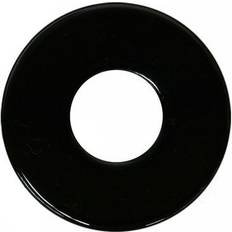 Black Washers Washer, Fits Bolt PK