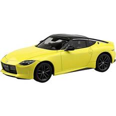 Modeller & byggesett Nissan Fairlady Z RZ34 Car Model Ikazuchi Yellow