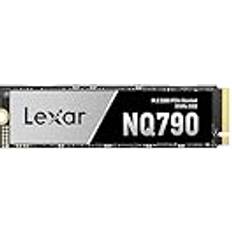 LEXAR NQ790 2 TB SSD, M.2 2280 PCIe Gen4x4 NVMe 1.4 intern SSD, upp till 7 000 MB/s läsning, upp till 6 000 MB/s skrivning, högpresterande intern solid state-enhet för intensiva arbetsbelastningar