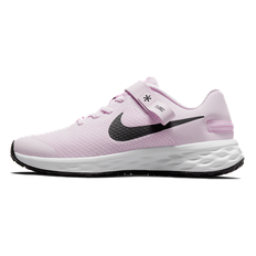 Nike FlyEase Big Kids' Easy On Off Road Running Shoes - Pink Foam/Black