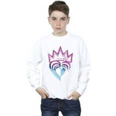 Disney Descendants Pink Crown Sweatshirt White 3-4 Years