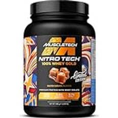 Muscletech Nitro-Tech 100% Whey Gold Saltet Karamel 908g