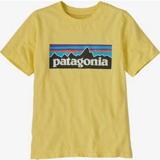 Patagonia Tops Patagonia P-6 Logo T-Shirt - Gelb