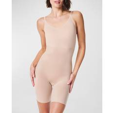 Beige Bodys Spanx Taillenformendes Höschen Mieder Kurzes - Champagne Beige