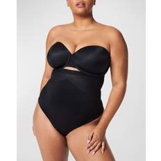 Effen kleur - Zwart Corsetten Spanx Thinstincts 2.0 High Waisted Thong - Black