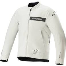 Beige Motorcycle Jackets Alpinestars Aeron, Textiljacke Beige/Schwarz