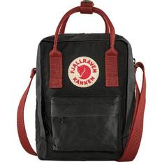 Fjällräven Röda Handväskor Fjällräven Kånken Sling Black-ox Red