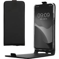 Kwmobile Hülle für samsung galaxy a25 flip handyhülle handy case cover schutzhülle tasche Schwarz 8,00 cm