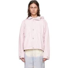 Stone Island Damen Bekleidung Stone Island Raw Plated Linen Jacket Pink