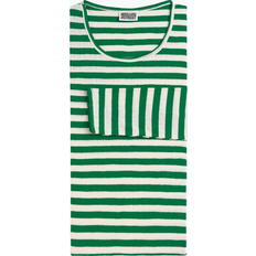 One Size T-shirts Nørgaard paa Strøget Broadway Green/Ecru Nørgaard på Strøget Stribet One