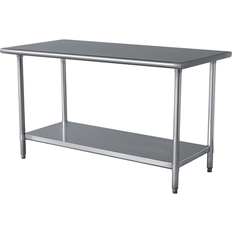 Work Benches Sportsman Sportsman Series Stainless Steel Work Table 24 x 48 Inches Silver
