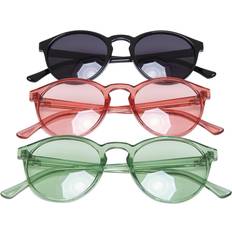 Solglasögon Urban Classics Accessoires UC Sunglasses Cypress 3-Pack - Black/Pink/Green