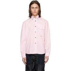 Stone Island Shirts Stone Island Pink Spread Collar Shirt V0080 PINK