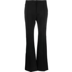 Lacoste Women Pants Lacoste panelled flared trousers women Polyester/Viscose/Elastane Black