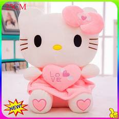 Hello Kitty Toys SRJ STAR Hello Kitty Kawaii Plush Toy Stuffed Fluffy Plush Dolls Hugging Pillow Kids Gift
