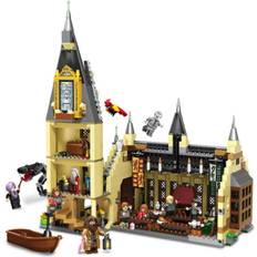 Harry Potter Hogwarts Great Hall Castle Toy, Gift Idea for Wizarding World Fan, Fit for Lego