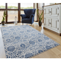 Porch & Den Stoller Distressed Floral Blue