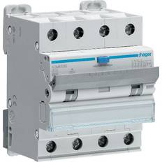 Hager ADM425C Personskyddsautomat 4-polig, 30 mA, B-karakteristik 25 A