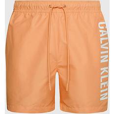 Calvin Klein Orange Swimwear Calvin Klein Drawstring Swimshort, Light Orange, 3Xl, Men