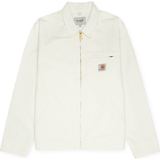 Klær Carhartt Work In Progress White Detroit Jacket 0DJ Wax Wax