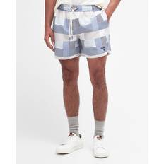 Barbour Men Swimwear Barbour Patch Swim Shorts Blue