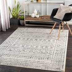 Kace Grey Black Ivory Rug 200 x 274 cm