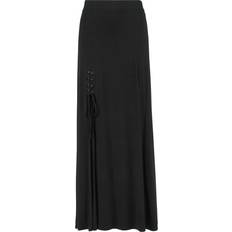 Leg Avenue KIHILIST by KILLSTAR Secretly Weep Maxi Skirt Long skirt black