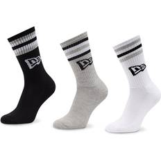 New Era Underkläder New Era Ankelstrumpor unisex 3-pack Retro Stripe 13113629 Blk/Whi/Gra 0196315188158 225.00