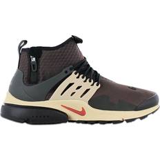 Nike Air Presto Mid Utility Baroque Brown Sesame Men's Top Shoes