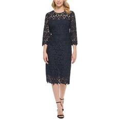 Eliza J Midi Lace Dress