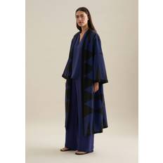 Badeanzug Cover Ups & Sarongs Seidensticker Damen Kimono blue universal