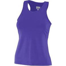 Purple Tank Tops High Five Racerback Tank Women's - Purple
