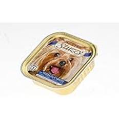 Mascotas Stuzzy Dog 150 gr Vitello e Carote Confezione da 22 Pezzi - Cibo Umido per Cani