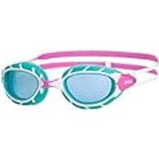 Swim Goggles Zoggs Predator Pink Turquoise Tint Blue