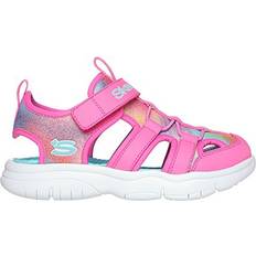Skechers Sandals Children's Shoes Skechers Flex Splash Daylight Shimmer Sandals - Hot Pink/Multi