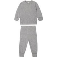 Night Garments Babybugz Long Pyjama Set Grey 2-3 Years