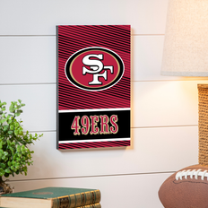 Evergreen Enterprises San Francisco 49ers Foam Core Black Wall Decor