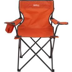 Cheap Camping Chairs Regatta Isla Lightweight Folding Camping Chair Rusty Orange Ebony, Size: Single Single