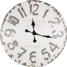 Antique White & Round