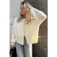 Dame - Hvite Cardigans BYIC Forudbestilling BYIC Idaic Cardigan white White hvid