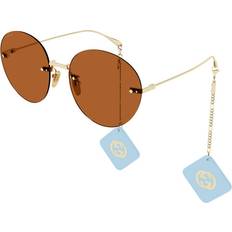Solglasögon Gucci Sonnenbrille GG1149S-007-60 orange