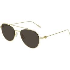 Solglasögon Montblanc Mont Blanc MB0001S-002 gold