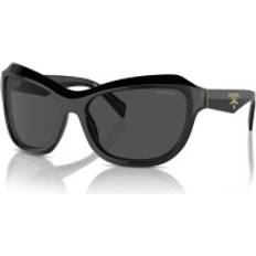 Prada Women Sunglasses Prada PRA27S Butterfly Sunglasses - Black